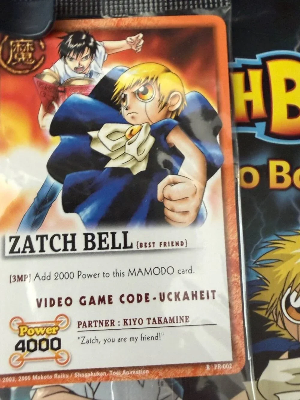 MINTY! Zatch Bell Mamodo Battles PS2 CIB Complete w. SEALED CARD